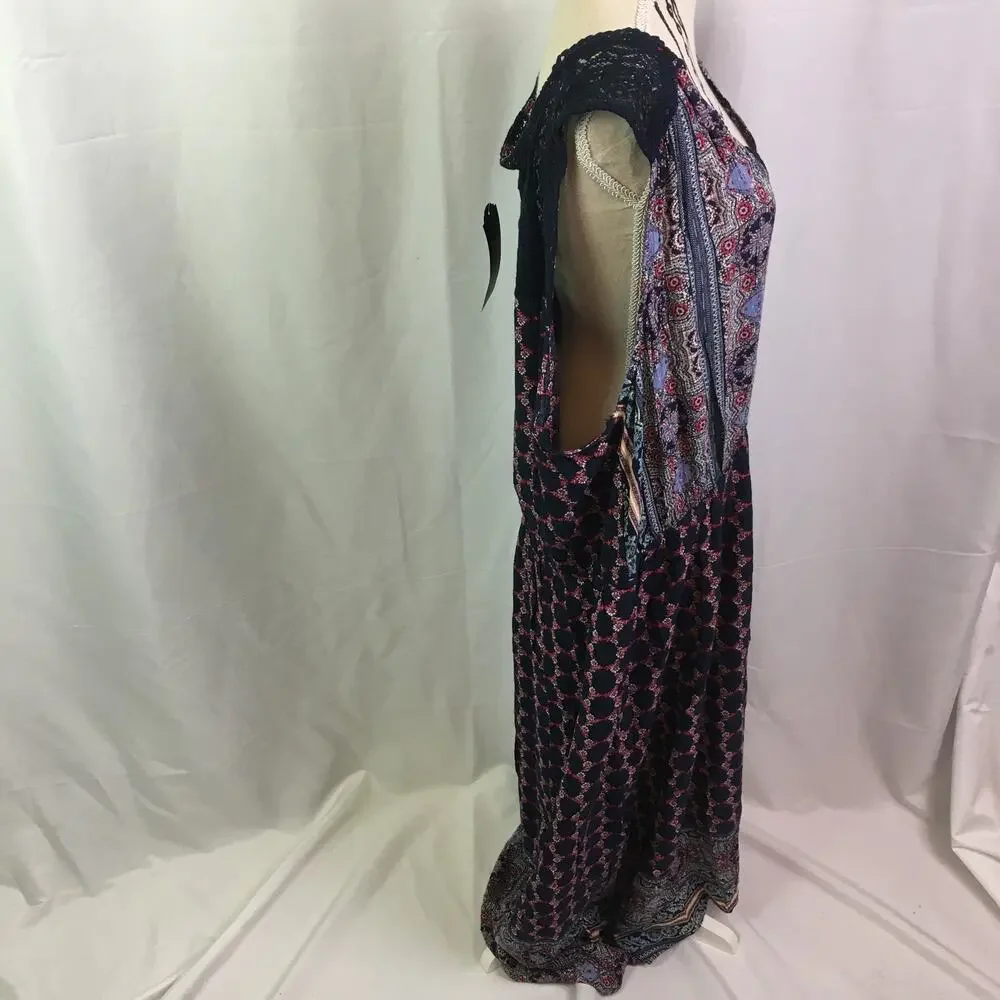 Artesia Trapeze Dress Midnight Blue XXL